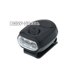 MINIクリップライト 3LED ブラック 電池式 LEDライト 作業灯 懐中電灯 携帯 小型 ミニ コンパクト 夜道 ウォーキング 散歩 キャンプ 釣り 挟む カバン ポケット 帽子 ヘッドライト 作業用ライト アウトドアライト キャップライト 防災グッズ ハンド フリー