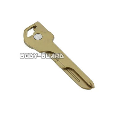 キータイプマルチツール ゴールド キーホルダー アウトドアグッズ サバイバルグッズ 小型 工具 便利ツール 多機能 おもしろグッズ 鍵型 キャンプ 災害時 緊急時 プラスドライバー マイナスドライバー 栓抜き ボトルオープナー レターオープナー ロープカッター