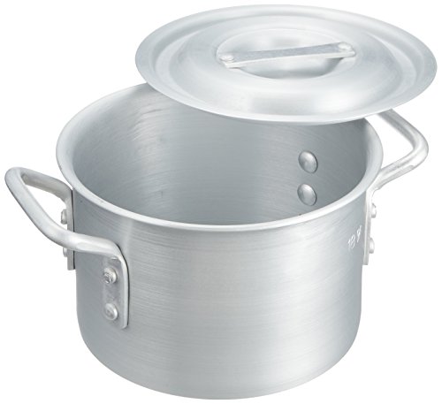 遠藤商事 業務用 TKG 半寸胴鍋 18cm (目盛付) (アルマイト加工) アルミニウム 韓国製 AHV6218 送料無料