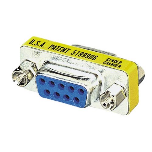 エレコム 小型アダプタ D-Sub9ピンメス - D-Sub9ピンメス AD-D9FF 送料無料