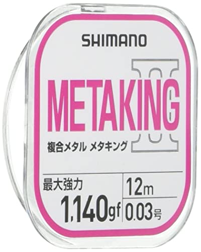 シマノ(SHIMANO) メタルライン メタキングII 2021 LG-A11U ピンク 12m 鮎 送料無料