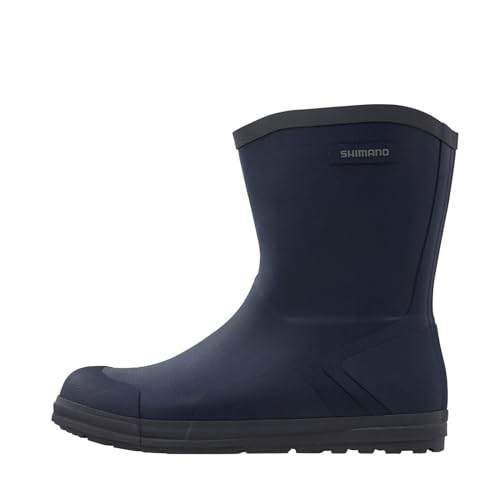 [シマノ] ショートデッキブーツ FB-341X ネイビー 3XL 送料無料