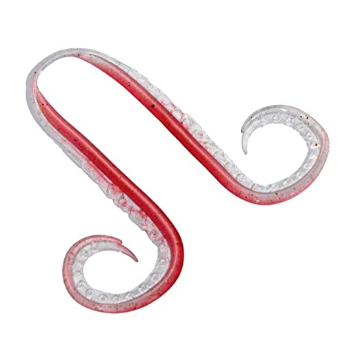 シマノ(SHIMANO) タイラバ 炎月 集魚ネクタイ イカタコカーリー EW-004N 017 レッド/グロー 送料無料