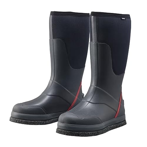 シマノ(SHIMANO) サーマルブーツ カットラバーピンフェルトソール FB-034W ブラックレッド XL 送料無料