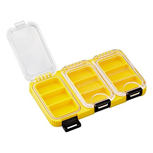 シマノ(SHIMANO) スタッフケース 3コマ CS-003Q イエロー 送料無料