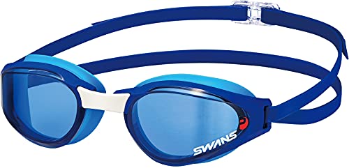 [スワンズ] 日本製 スイミングゴーグル アセンダー SR-81NPAF NAV ネイビー×スカイブルー ASENDER レーシング ク 送料無料