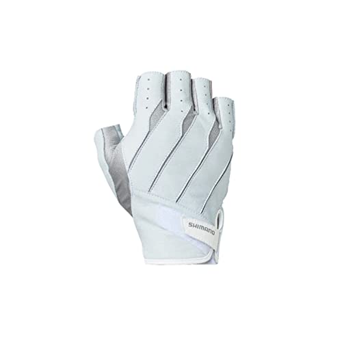 シマノ(SHIMANO) へら 本革 グローブ GL-016V グレー S 送料無料
