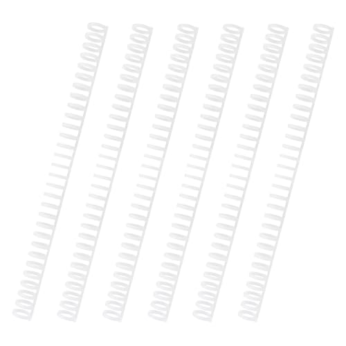 カール事務器 ルーズリング 綴じ枚数100枚 リング径14mm 6本入 クリアホワイト 日本製 LR-14-J 送料無料