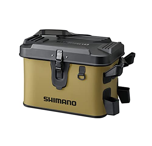シマノ(SHIMANO) 釣り用タックルバッグ ロッドレストボートバッグ(ハード) BK-007T 27L カーキ 送料無料