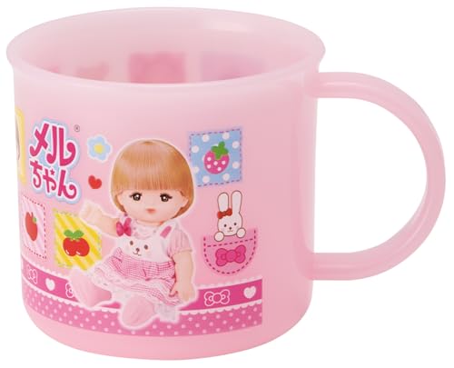 スケーター(Skater) コップ 子供 プラスチック お弁当 200ml 食洗機対応 日本製 メルちゃん 女の子 KE4AAG-A 送料無料