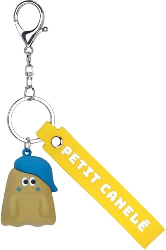 スケーター(Skater) ラバー マスコット付 キーホルダー Petit Canele プチカヌレ トロリ ZRMKH1-A 送料無料