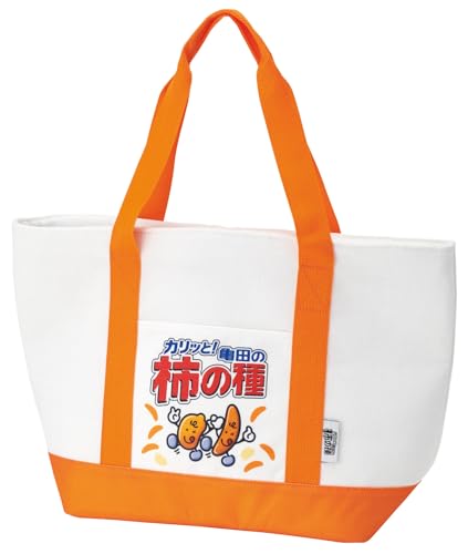 スケーター(Skater) ショッピングバッグ トートバッグ 幅52×33×マチ17cm 麻風 保冷 お菓子シリーズ 亀..