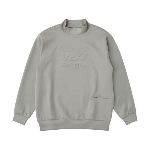 [DAIWA] DANROTECHスウェットモックネック 25DE-8725 グレー 2XL 送料無料