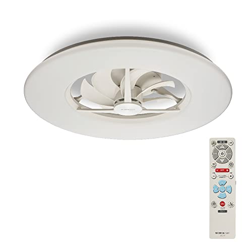 【風の出る照明】ドウシシャ サーキュライト シーリングシリーズ シーリングファン 8畳 LED 調光調色タイプ 送料無料