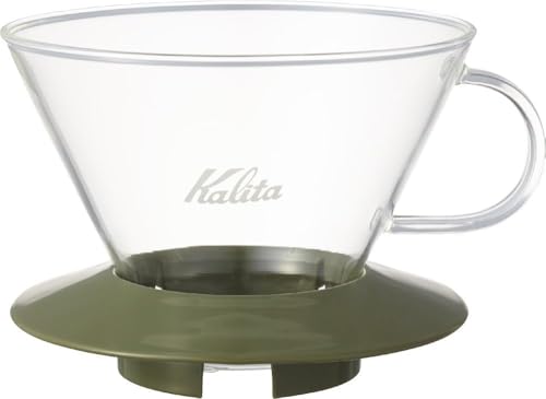 カリタ Kalita 抽出過程が楽しめる コーヒー ドリッパー ウェーブシリーズ 2~4人用 ガラスドリッパー 耐熱ガラス製 アーミーグ 送料無料