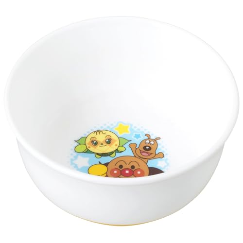 レック アンパンマン おわん (10.5×10.5×5cm) 電子レンジ ・ 食洗機 ・ 煮沸消毒 OK/すべり止め付 送料無料