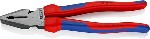 コンフォートハンドルマルチコンポーネントグリップ、ブルー/レッド。/225mm/02 01 225・Size:225mmStyle:コンフォートハンドル・パッケージ個数:1・●ハンドル:コンフォートタイプ・●オイル焼き入れ焼き戻し処理済み高級特殊工具鋼刃先付き (硬度約 63 HRC) で高耐久。 従来のコンビネーションプライヤーより35%少ない労力。 多成分グリップ付きハンドル。