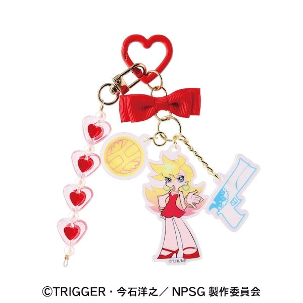 商品サイズ：約H145×W50mm以内商品紹介 テレビアニメ「New PANTY & STOCKING with GARTERBELT」より、じゃらじゃらキーホルダーの登場です！ 安全警告 なし