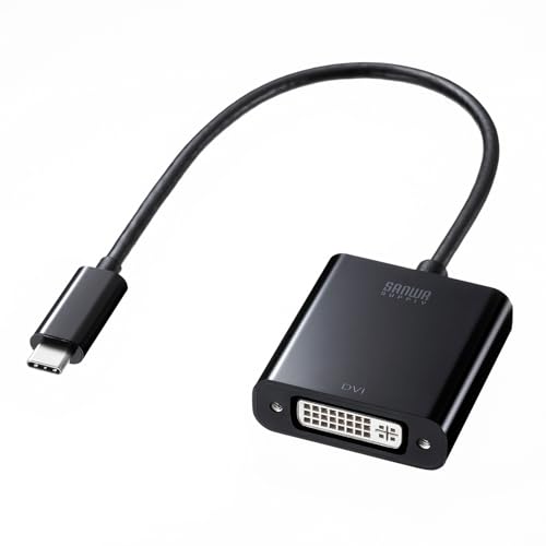 サンワサプライ USB Type C-DVI変換アダプタ AD-ALCDV 送料無料