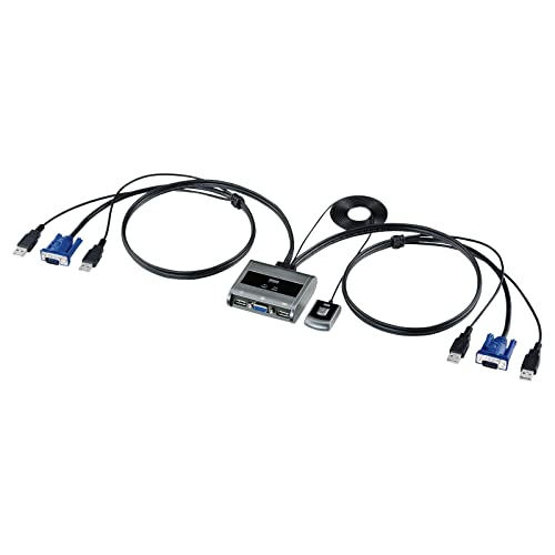 サンワサプライ(Sanwa Supply) パソコン切替器(エミュレーション非搭載・手元スイ...