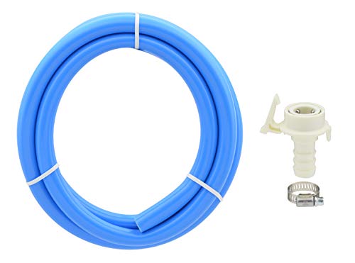 GAONA 二槽洗濯機用給水ホース継手付 2.0m GA-LC034 ブルー 送料無料