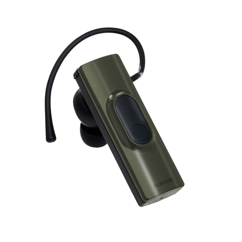 エレコム ワイヤレスヘッドセット Bluetooth 片耳 マイクミュート付き 【左右どちらにも装着可能】 HD Voice対応 カナル 送料無料