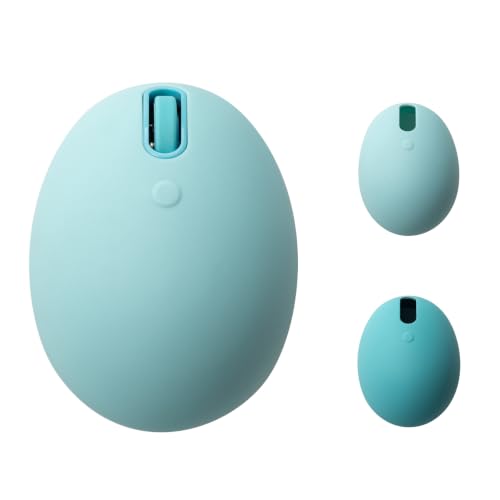ブルー/-/M-EGG40BBXSSBU・Color:ブルー・コンパクトでガジェット感の無いシンプルなデザインの4ボタンBluetooth(R)静音マウス“EGG MOUSE”です。・手のひらに収まるコンパクトサイズで持ち運びやすく、利き手を選ばないシンメトリーのタマゴ型デザイン。指先操作がしやすく細かい作業でもストレスなく快適です。・ティールブルーのマウス本体には、ミントのソフトシェル(シリコーンカバー)を装着済み。さらに本体と同色のティールブルーも付属。シーンに合わせた着せ替えが可能です。表面には、凹凸がなく滑らかで、かつ、しっとりとした手触りになるよう特別な仕上げを施しています。サラッとして持ち心地が良く、洗って清潔に保てる実用性に加え、本体を傷や汚れから守る保護機能も備えています。・全てのボタンが静音設計。クリックしてもカチカチ音が響きません。ミーティング中やリビング・カフェ、シェアオフィスなど周りに人がいる場面でも音を気にせず使えます。・Bluetooth接続に対応するワイヤレスモデルです。最大3台のデバイスと接続可能な、3チャンネルのBluetoot