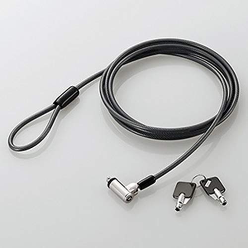 360度首振り-/長さ2.0m直径4.5mm/ESL-7T・Size:長さ2.0m直径4.5mmStyle:360度首振り・パッケージ個数:1・超小型で取りまわしのよいシリンダー錠・90度の首振り機能と、360度のヘッド部回転機能付・傷つけにくいコーティング済ワイヤー付・ロック方法:専用スロットにセキュリティワイヤーロックを差込んでキーを回して取り外すだけで完了。解除はキーを差込み回転させればOKです。・対応スロットサイズ3×7mm※スロットサイズが対応していても、機種によってスロット内部の奥行きが対応しない場合がございます。【 仕様 】 ■ 製品種類:シリンダー錠一体型セキュリティワイヤー ■ 対応スロットサイズ:3×7mmスロット(縦横式) ■ その他:※スロットサイズが対応していても、機種によってスロット内部の奥行が対応しない場合がございます。 ■ 通常、マスター、統一、その他:通常 ■ シリンダー径:11mm ■ セット内容:シリンダー錠付きワイヤー(パッド付)、カギ×2本 ■ 寸法:ヘッド部:幅26.4×奥行11×高さ19.75mm(シリンダーΦ11mm) ■ 材質:ヘッド部:亜鉛合金 ■ ワイヤー長さ:2.0m ■ ワイヤー太さ:4.5mm ■ ワイヤー材質:スチール+ソフトPVCコーティング 【 説明 】 ■ 超小型で取りまわしのよいシリンダー錠 ■ 90度の首振り機能と、360度のヘッド部回転機能付 ■ 傷つけにくいコーティング済ワイヤー付 ■ ロック方法:専用スロットにセキュリティワイヤーロックを差込んでキーを回して取り外すだけで完了。解除はキーを差込み回転させればOKです。 ■ 対応スロットサイズ3×7mm※スロットサイズが対応していても、機種によってスロット内部の奥行きが対応しない場合がございます。 ■ 使用環境に応じて豊富な鍵種をご用意しています。 ■ 複数の異なる鍵全てを、個別に管理。パソコンそれぞれに、異なる鍵を取り付け、個別に鍵を管理することができます。 ※ 複数注文の場合は、注文数によって同じ鍵番号が含まれることがあります。 【商品に関するお問い合わせ】 エレコム総合インフォメーションセンター TEL. 0570-084-465 FAX. 0570-050-012 受付時間 / 10:00~19:00 年中無休