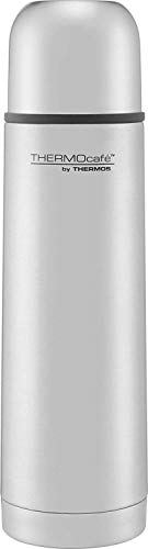Aシルバー/メタリック。/500 ml/181109・パッケージ個数:1・二重壁真空断熱で温冷・保温。・耐久性のあるステンレススチールを内側と外側に使用。・温かい液体で触っても熱くありません。 防汗・断熱ステンレススチール製サービングカップ。食器洗い機には対応していません。Thermocafe 0.5L フラスコは、毎日の個人使用、スポーツ観戦、旅行、通勤に最適です。 バックパックやハンドバッグに簡単に収まります。ツイスト&注ぎ口ストッパー付きで、ストッパーを完全に外す必要はありません。数回回ひねって注ぐだけです。