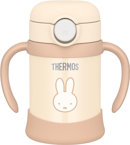 マグカップミッフィー クリーム/250 ml/FJT-250B CRM・Color:ミッフィー クリームSize:250 ml・パッケージ個数:1・飲み口とパッキンが一体の新構造！付けやすく、外しやすい！・本体サイズ(約):幅12.5×奥行き8×高さ13cm、本体重量(約):200g、容量:250ml・保冷効力:13℃以下（6時間）・生産国:フィリピン・素材・材質:内びん：ステンレス鋼 / 胴部：ステンレス鋼（アクリル樹脂塗装）/ フタ・キャップ本体・ハンドル：ポリプロピレン / 飲み口・ストロー・ソコカバー：シリコーンゴム●飲み口とパッキンが一体の新構造！付けやすく、外しやすい！ ●カチッと閉まってもれない！ ●ボタンが大きく押しやすく進化 ●フタが大きく開いて飲みやすく ●本体も机も傷つきにくい、シリコーン底カバー付き ●ハンドルを外しても使える！
