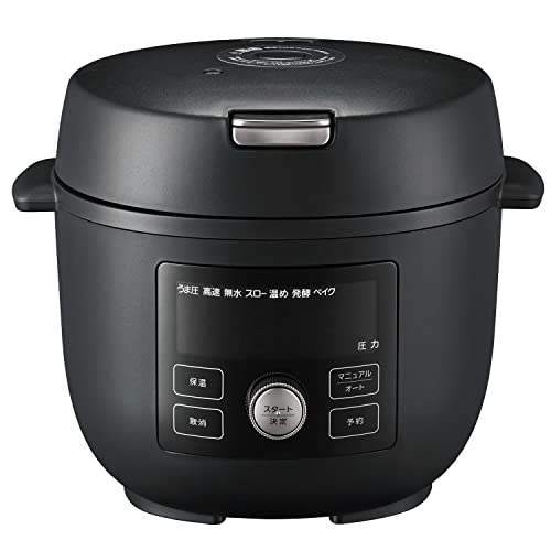 ブラックマットブラック/2.2 L/COK-A220KM・パッケージ個数:1・電気圧力鍋電気圧力鍋