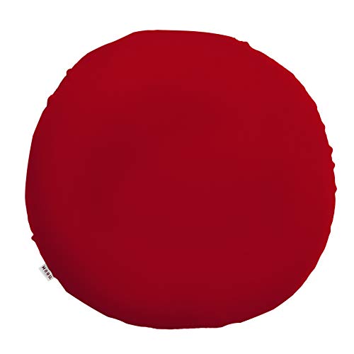 MOGU(モグ) ボディジョイ・ビッグ 専用カバー 日本製 約62x62cm ブラッディレッド 洗濯可 ※この商品はカバーのみになります 送料無料