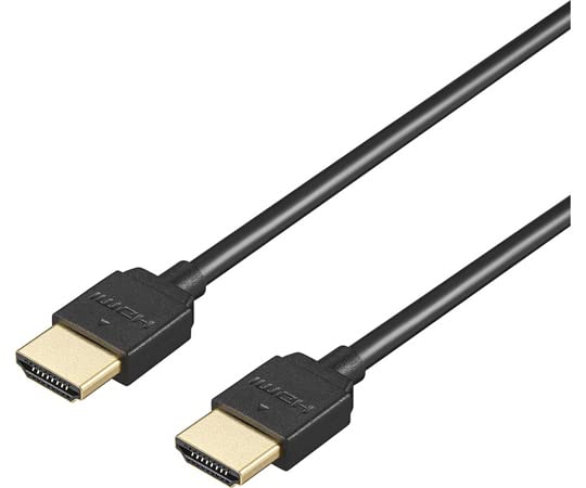 -/-/BHDY15BK・パッケージ個数:1・BUFFALO 　HighSpeed　HDMIケーブル　やわらかタイプ　1．5m　ブラック BHDY15BK●取り回しやすい「やわらかタイプ」のHDMIケーブルです。 ●イーサネット（ネットワーク接続）に対応したHigh Speed HDMIケーブルです。 ●ARC（オーディオリターンチャンネル）に対応 ●フルHD 3D、4K2Kに対応しています。 ●高ノイズシールド設計です。 ●画質/音質の劣化を防ぐ金メッキプラグ ●RoHS基準値準拠