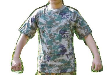 【送料無料】デジタルウッドランド ピクセルグリーン 迷彩柄 Tシャツ 米軍採用 USマリーン USMC 海兵隊