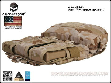 【送料無料】EMERSON製 MOLLEシステム アサルトバックパネル 背面用パネル MultiCam Arid マルチカムアリッド迷彩