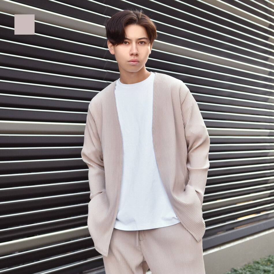 サマーカーディガン メンズ ロングカーディガン カーデ 薄手 ロング丈 春夏秋 セットアップ(別売) ユニセックス カジュアル 綺麗め 韓国ファッション サーフ...