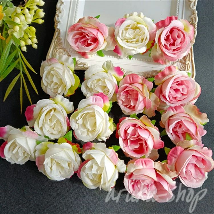 髪飾り用造花 アクセサリー用造花 コサージュ材料 手芸用品 デコパージュ diy 造花 お花 花モチーフ ウ..