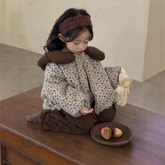 アウタ 厚手 防風 保温 通学 お出か�