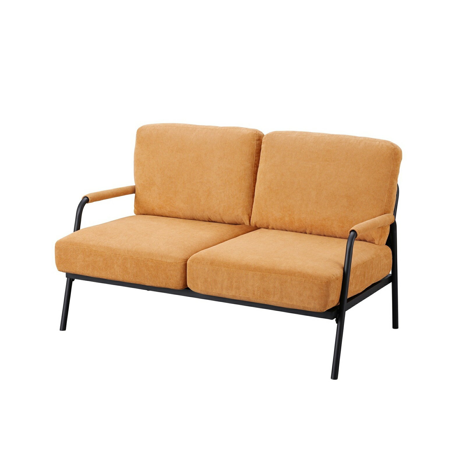 ソファ 2人掛けコーデュロイ 家具 インテリア 組立簡単 コールテン コーデュロイ生地