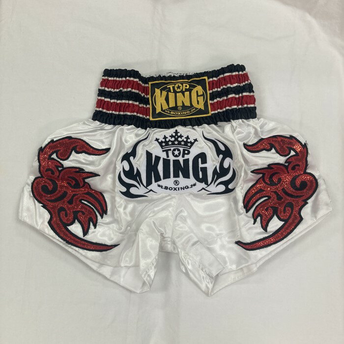 【訳アリ】TOP KING BOXING　トップキングボクシング キックボクシング ムエタイ パンツ 【Mサイズ】【送料無料】