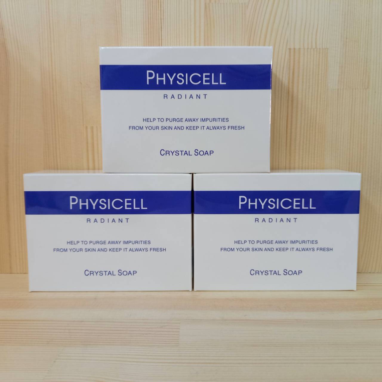 フィジセル AHA クリスタルソープ 95g 3個セット