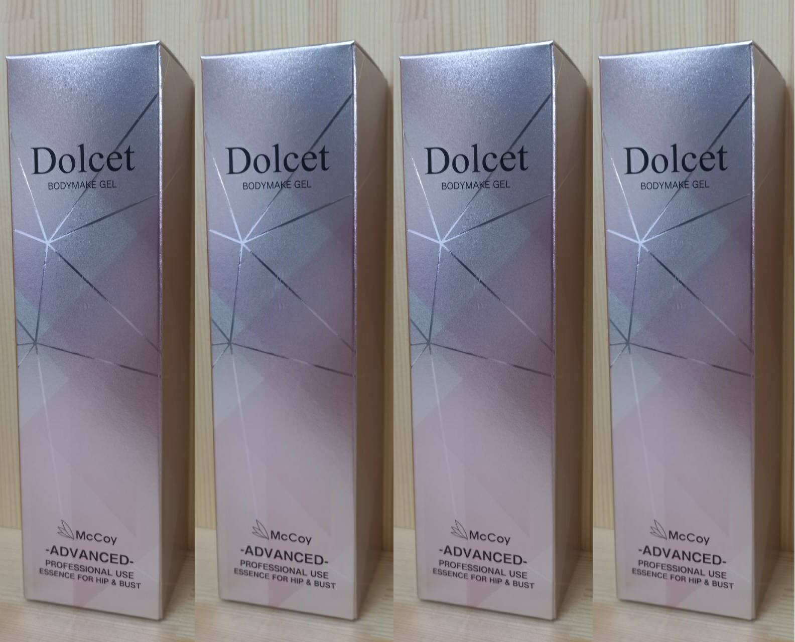 マッコイ ドルセットボディメイクジェル 60g 4本セット