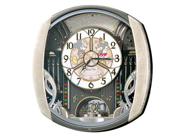 便利雑貨 セイコー SEIKO キャラクタークロック からくり時計 電波時計 掛け時計 FW563A