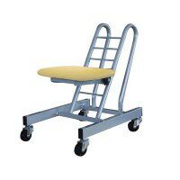 通販 送料無料 ルネセイコウ MDF座面タイプキャスターチェア ムーブスマート ナチュラル/シルバー 日本製 完成品 PMS-20TA おもしろ お洒落な おしゃかわ 雑貨