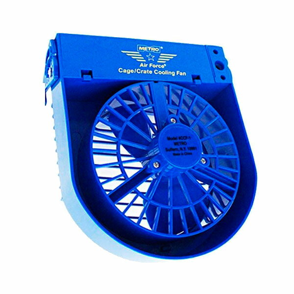 プレゼント オススメ 父 母 日用品 正規輸入品 ペット用扇風機 Metro Cage/Crate Cooling Fan メトロ ケージ/クレート クーリング・ファン ブルー CCF-1 送料無料 お返し 贈答品