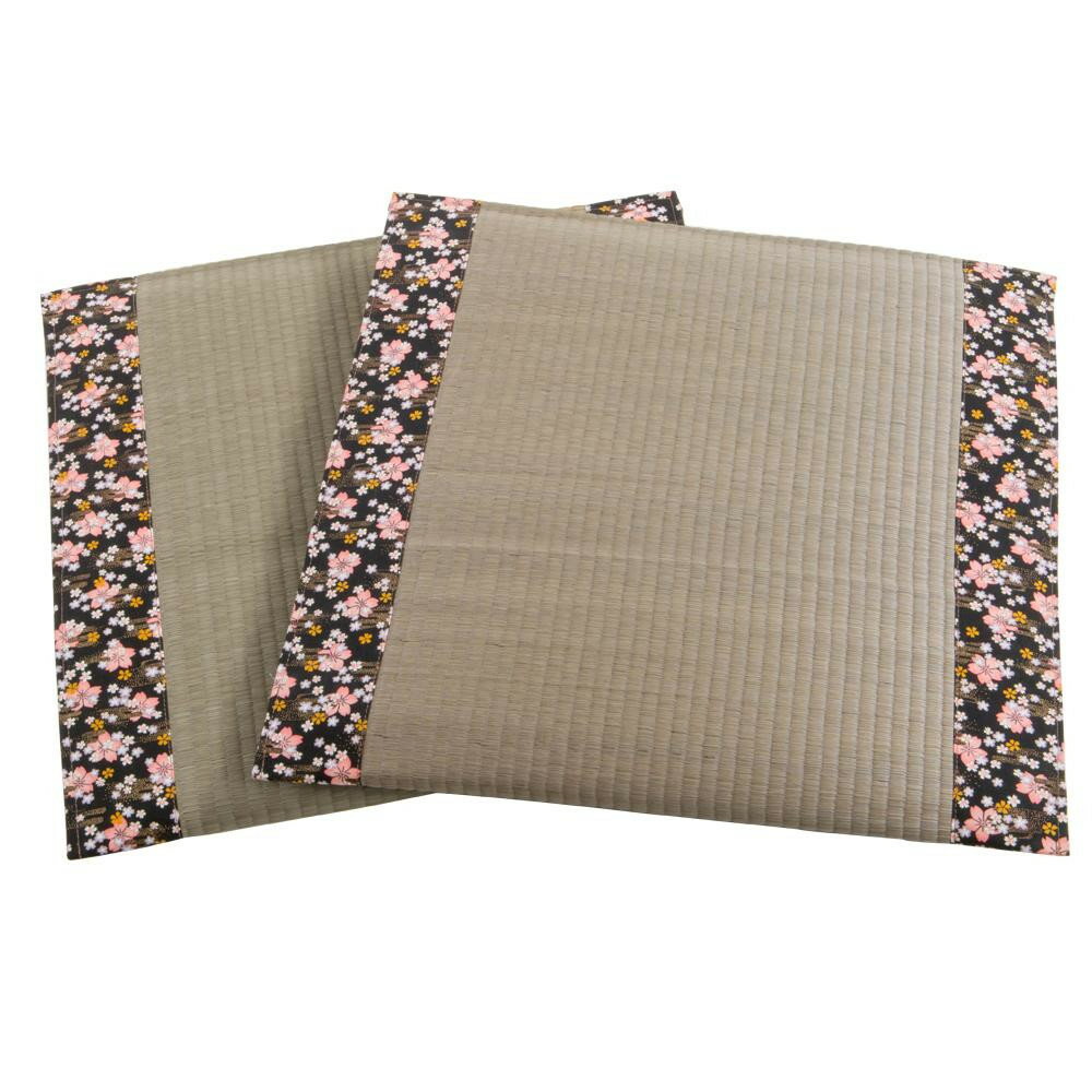 可愛い べんり い草座布団 桜 約55×55cm 2枚入り SEN6213372 人気 送料無料 おしゃれな 雑貨 通販