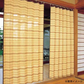 [商品名]竹すだれカーテン 約100×170cm TC52170代引き不可商品です。代金引換以外のお支払方法をお選びくださいませ。強い日差しを美しい天然竹が、柔らかい日差しに変え涼感を演出。今お使いのカーテンレールに掛けて使えるつり金具(S字フック)付。自然の風を取り込む古の知恵です。涼風はそのままに、視線を遮りプライバシーを確保。サイズ個装サイズ：10×10×176cm重量1.7kg個装重量：2200g素材・材質本体:竹ヒゴ、編み糸:レーヨン付属品S字フック説明書生産国日本※入荷状況により、発送日が遅れる場合がございます。fk094igrjs