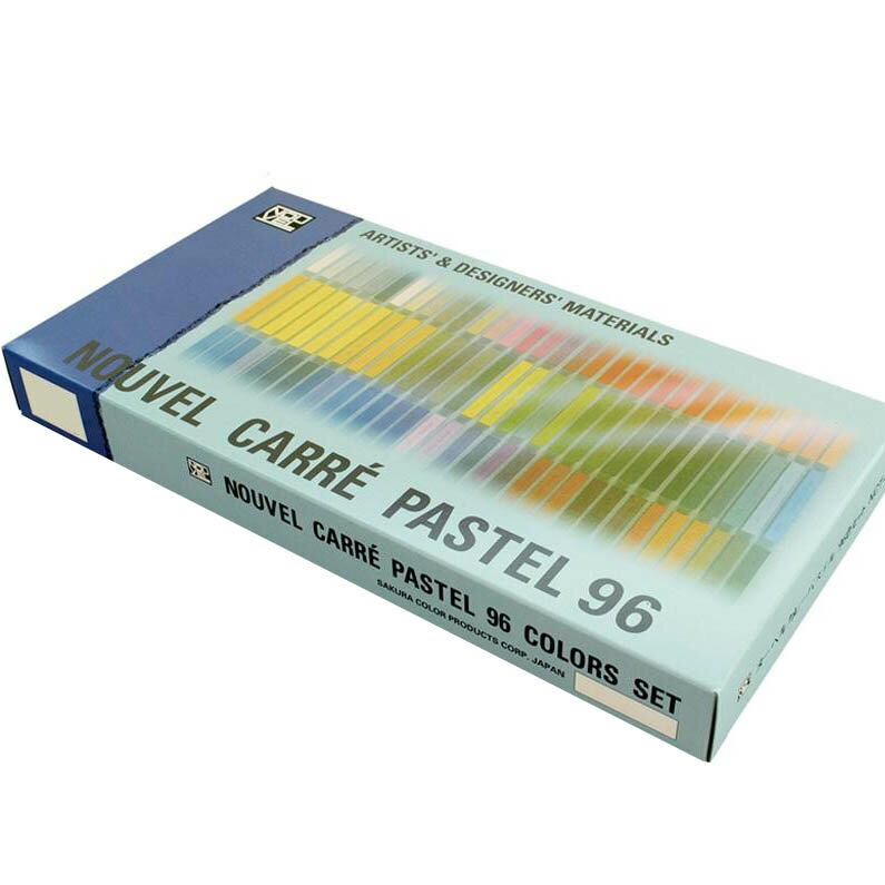 可愛い べんり NOUVEL CARRE PASTEL ヌーベルカレーパステル 96色セット紙箱入 NCT-96 人気 送料無料 おしゃれな 雑貨 通販