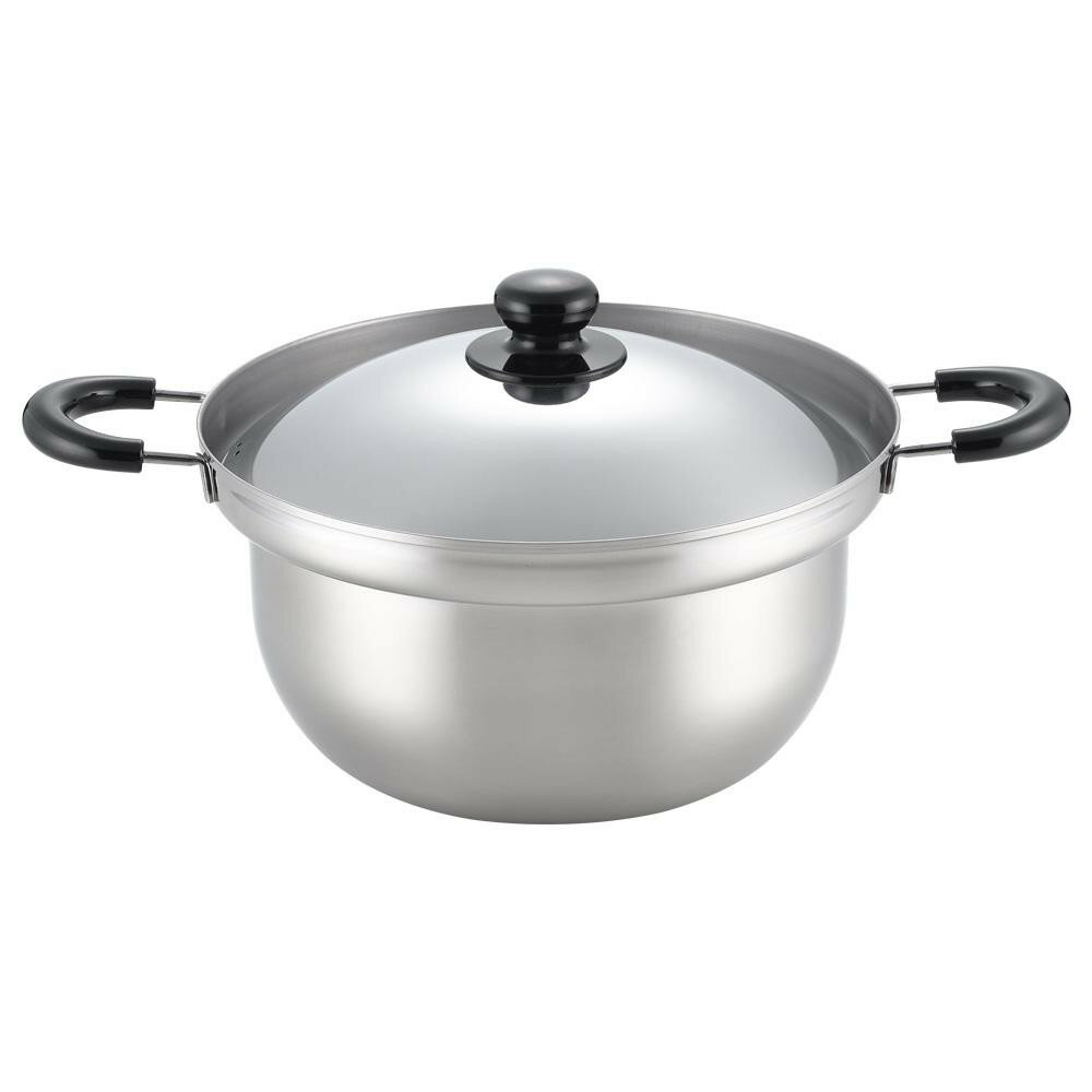 【送料無料】日用品 くるめん亭のふきこぼれにくい鍋 両手鍋 26cm SJ1369 オススメ 新 生活 応援