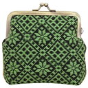プレゼント オススメ 父 母 日用品 オリムパス 日本の伝統刺繍 こぎんキット がま口ポーチ 角型(黒) 39 送料無料 お返し 贈答品